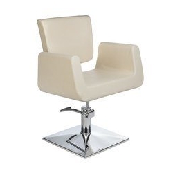 Fotel fryzjerski Vito BH-8802 kremowy